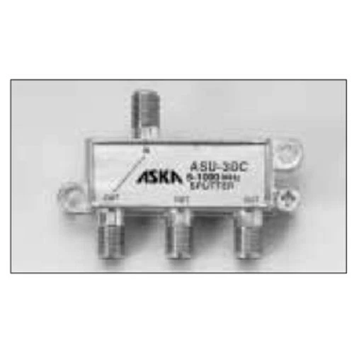 ASKA, ASU-3DC, 1000 MHz Power Passing 3-Way One Port Splitter - Image 1 of 1