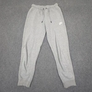 Nike Track Pants womens SMALL Grey Activewear Drawstring Jogger Sports Size S - Picture 1 of 9