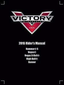 Libro manual Victory Owners 2016 High-Ball - Imagen 1 de 12