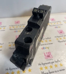 Zinsco GTE Sylvania T&B 50 Amp 2 Pole RC38-50 AL 120/240 Vac Circuit Breaker - Picture 1 of 4
