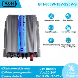 600W Solar Wechselrichter Grid Tie Microinverter AC230V for 12V/24V/36V PV Panel - Bild 1 von 15