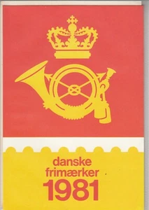 Dänemark Danske frimaerker Jahrbuch 1981 postfrisch/MNH/** - Bild 1 von 2