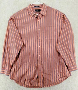 Daniel Cremieux Classics Men's size XLG Button Front Shirt Stripes Cotton - Picture 1 of 5