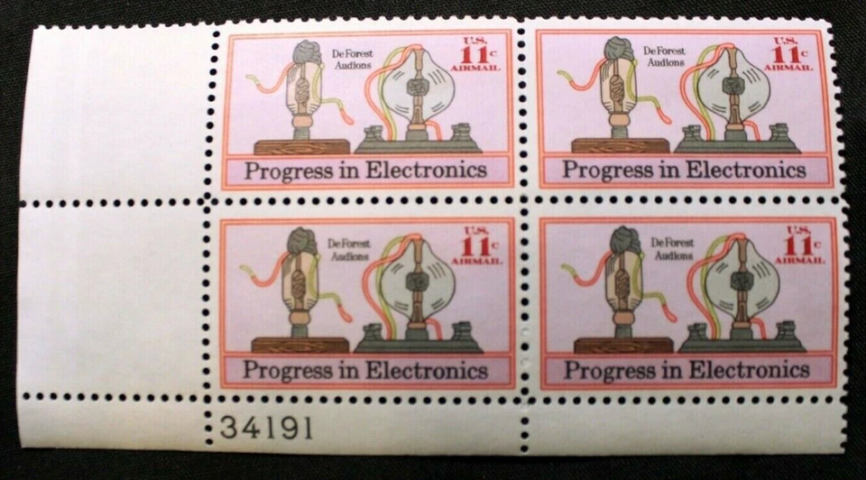 US Stamps Scott #C86 ~ 1973 11c Electronics Progress Airmail RP03 - Image 1 of 1