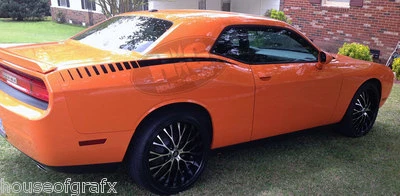 Quarter Panel Stinger Spear Stripe decals (3 STYLES) Fit 2008+ Dodge Challenger Foto 1 de 4