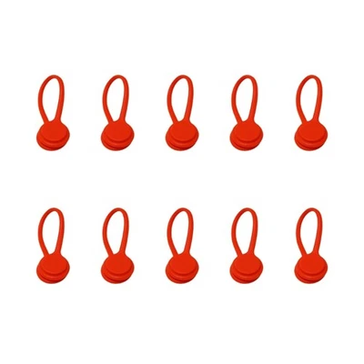 10pcs Silicone Cable Keepers Clip For TangleFree Experience Organizers - Image 1 of 4