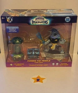 SKYLANDERS IMAGINATORS [S6] Rare Wild Storm Sensei & Cursed Tiki Temple Chest. - Picture 1 of 1