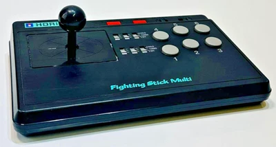 Hori Fighting Stick Multi H3J-07 Super Famicom Mega Drive PC Engine Japan Tested - Image 1 of 4