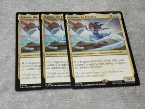 MTG Katara, the Fearless x3 Rare Avatar: The Last Airbender NM Low S&H - Picture 1 of 1