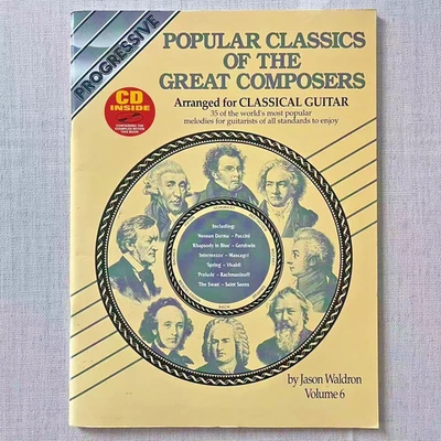 Popular Classics of the Great Composers, Arranged for Classical Guitar - Vol 6 - Image 1 of 4