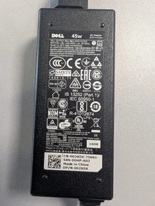 Original Dell 45W Laptop Netzteil Ladegerät PSU 19,5V 2,31A UK Netzstecker - Bild 1 von 3