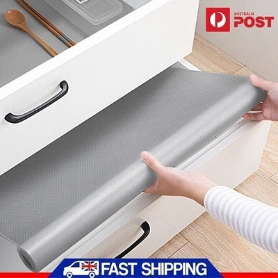 Drawer Liner 45cm x 500cm Nonslip Kitchen Cupboard Lining Shelf Protector Mat AU - image 1 of 4