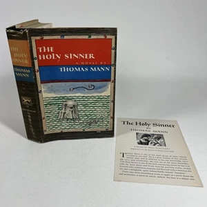 The Holy Sinner Thomas Mann BOTM 1951 with Insert Vintage Hardcover Knopf Borzoi - Imagen 1 de 15