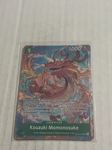 One Piece Kouzuki Momonosuke Premium Card Collection Mejor Selección Vol. 4 Eng - Imagen 1 de 2