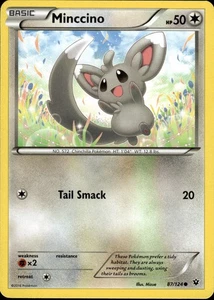 Minccino 87/124 | XY - Fates Collide | Pokemon TCG | English | Common - Picture 1 of 7