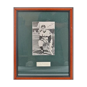 Al Rosen Cleveland Guardians Autographed Signed Framed Cut Collage JSA COA - Picture 1 of 4