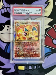 Charizard 3/110 Legendary Collection Reverse Holo PSA 8 NEAR MINT WOTC 2002 - Picture 1 of 4