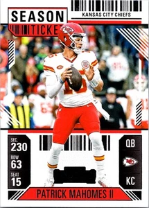 Patrick mahomes #50 2024 Panini Contenders - Season Ticket - Bild 1 von 2