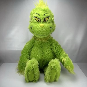 The Grinch Plush Build-a-Bear 15” Stuffed Green Dr Seuss Christmas - Picture 1 of 12