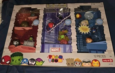 Tsum Tsum Marvel Spiderman/Thor/Avengers Collection NEW - Image 1 of 4