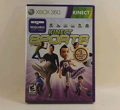 Kinect Sports (Xbox 360, 2010) Require Kinect Sensor Microsoft w1 4058 - Image 1 of 3