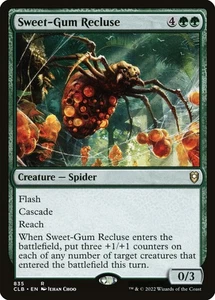 ~1x Sweet-Gum Recluse x1 ~NM~ CLB Magic the Gathering MtG~ - Picture 1 of 1