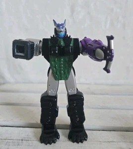 Vintage Predazord Power Rangers Wild Force Alligator 5,5" Zord Figur 2001 mit Schwert - Bild 1 von 4