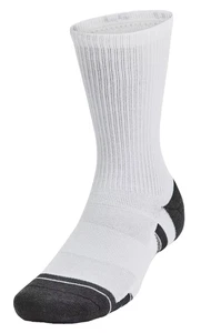 Under Armor, UA Performance Tech Crew-Socken 1er-Packung, weiß. Herren Größe 8,5-13 - Bild 1 von 4