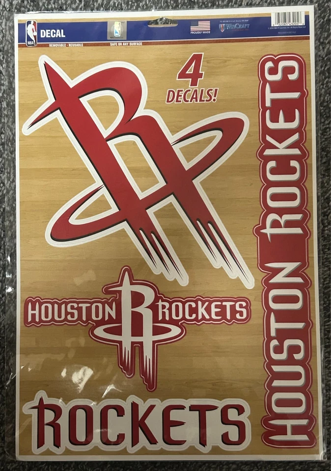 🏀🏈New Mid 2000s 11x17 WinCraft NCAA/MLB/NFL/NBA Multi Use Reusable Decals⚾️ - Image 1 of 1