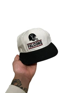 Vintage Atlanta Falcons Hat SnapBack NFL helmet embroidery bar logo - Picture 1 of 4