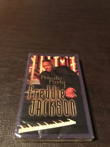 FACTORY SEALED SINGLE CASSETTE TAPE - FREDDIE JACKSON - PRIVATE PARTY - Picture 1 of 2