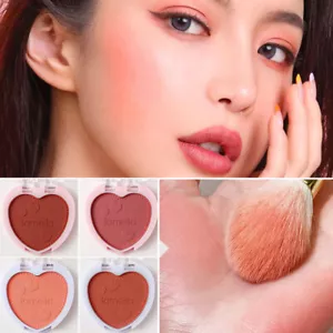 4Colors Face Makeup Cheek Blush Cream Matte Blusher Pressed Foundation Palette ʊ - Picture 1 of 15