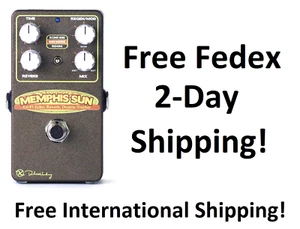 New Keeley Memphis Sun Lo-Fi Reverb, Echo and Double-Tracker Effects Pedal - Picture 1 of 3
