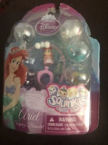 2010 Disney Prinzessin Squinkies Arielle Überraschung Armband Set neu geöffnet - Bild 1 von 10