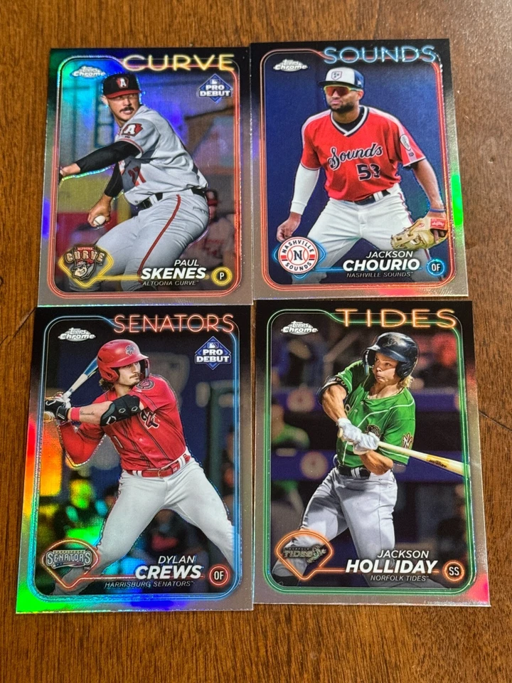 2024 Topps Pro Debut Chrome PDC1 - PDC200 Complete Your Set You Pick - Image 1 of 1