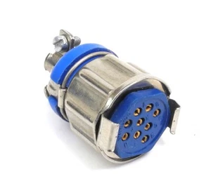 Conector hexagonal hembra en miniatura de 9 pines serie Amphenol 126-222 126. CA - Imagen 1 de 1