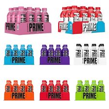 12x Prime Energy Hydration Getränk Logan Paul & KSI (alle Geschmacksrichtungen) USA Import