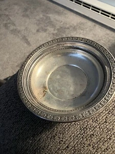 Sterling Silver Vintage Wallace 6” Bowl 88.0 Grams Dated 1934 - Picture 1 of 5