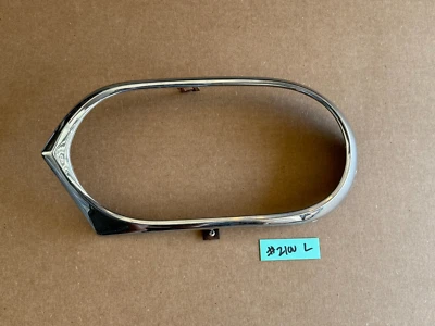 1992-1996 Jaguar XJS OEM Left Driver Chrome Euro Head Light Bezel   #2100 - Image 1 of 4