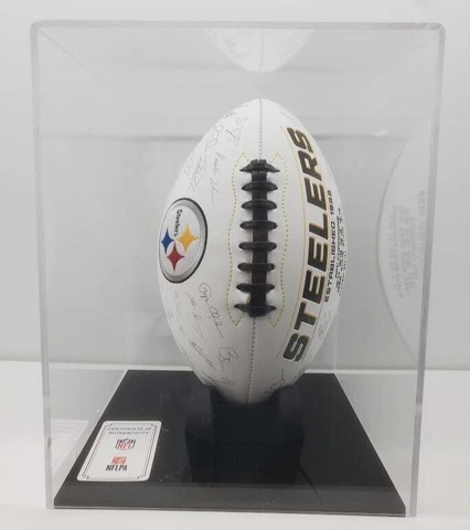 2021 NFL Pittsburgh Steelers Rawlings Signature Football with Case Limited Cover
