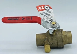3/4" BRS S&W Ball Valve - Picture 1 of 3