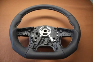   LENKRAD LKW DAF SCANIA MERCEDES MAN VOLVO NEU BEZIEHEN NEUBEZIEHEN ABFLACHEN - Bild 1 von 12