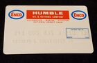 ENCO~ HUMBLE Oil & Refining Company ~ Credit Card ~ exp 1973~ our item # cc2108