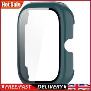 PC Watch Bumper Case with Tempered Glass for Honor Choice Haylou Watch (Green) - Zdjęcie 1 z 10