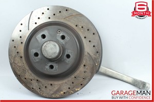 06-11 Mercedes W219 CLS550 Front Left Spindle Knuckle Hub Brake Rotor Disc OEM