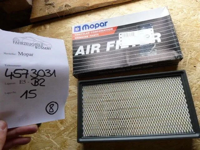 Filtro de aire Chrysler Concorde 300M 1993-1997 filtro de aire ORIGINAL MOPAR 4573031 Foto 1 de 1