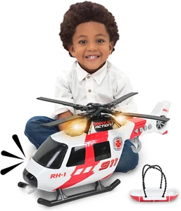 Sunny Days Entertainment Maxx Action Large Helicopter - Lights and Sounds Veh... - Picture 1 of 8