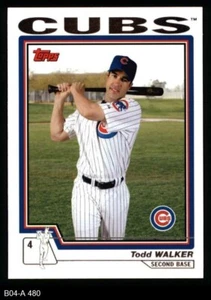 2004 Topps #480 Todd Walker Cubs 8 - NM/MT - Picture 1 of 2