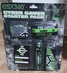 ESX 360 Cyber Gamer Starter Pack Headband/Sleeve/Lanyard/Bracelets Brand New - Picture 1 of 2