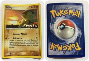 POKEMON CARTA OLOGRAFICA FOIL BALTOY ENGLISH VERSION 53/107 EX DEOXYS - Picture 1 of 1